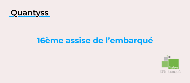 16ème assise de l'embarqué - Quantyss